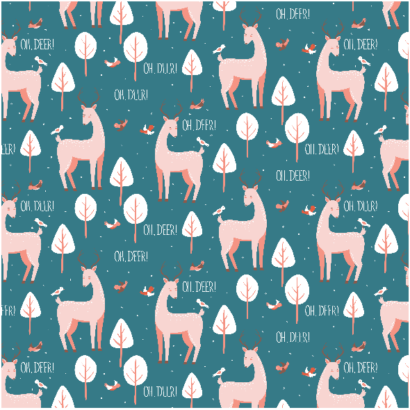 Fabric 5588 | Oh, deer!