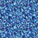 Tkanina 5723 | blue crystals
