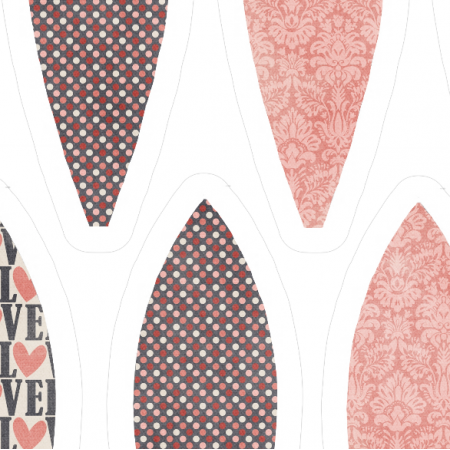 Fabric 6000 | LOVE IN THE AIR3 BALOON PATTERN