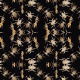 Fabric 6018 | żuki złote Gold bugs1