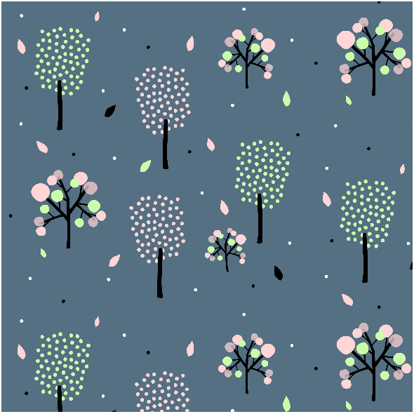 Fabric 6944 | Drzewka