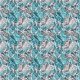 Fabric 7415 | grey monsteras