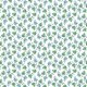 Fabric 7929 | WODNE PALMY NIEBIESKI