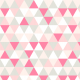 Tkanina 8280 | Różowe trójkąty