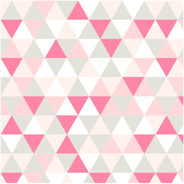 Fabric 8280 | Różowe trójkąty