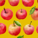 Tkanina 8439 | jabłka 
