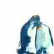 Tkanina 1030 | penguins