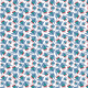 Fabric 9233 | Celina geometryczne kwiaty