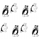 Fabric 9440 | BLACK AND WHITE BEARS