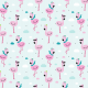 Tkanina 9472 | bingo flamingo