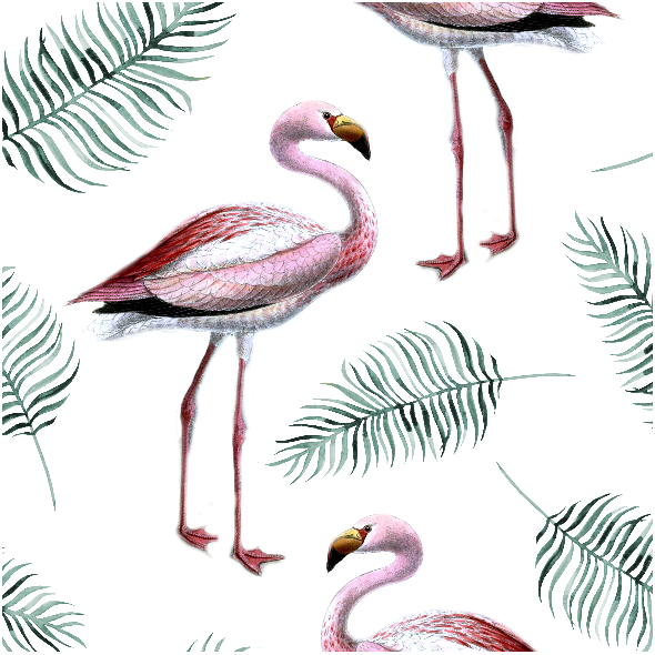 Fabric 9599 | los flamingos