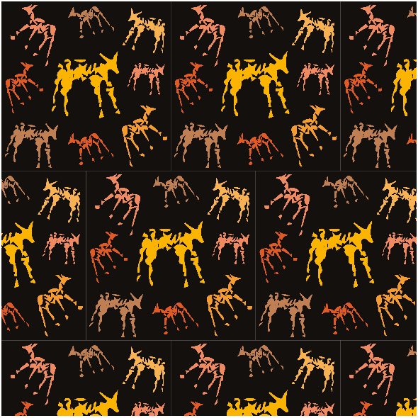 Fabric 9673 | ANIMALS 2