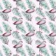 Tkanina 9761 | flamingo