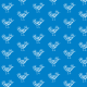Tkanina 9798 | BIRD - blue