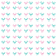 Fabric 9883 | pink and mint birds