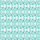 Fabric 9897 | Abstract mint and white