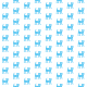 Fabric 9932 | Happy cat - blue