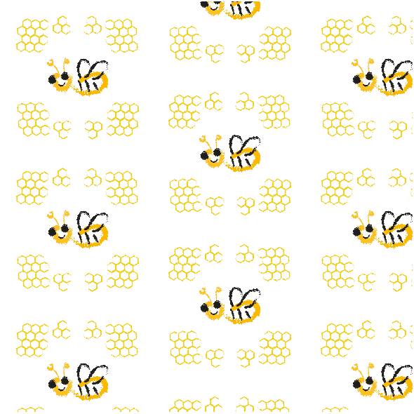 Tkanina 9945 | Happy bee -1