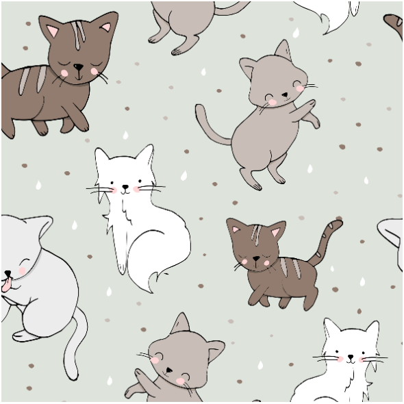 Fabric 10198 | Kotki