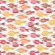 Fabric 10261 | czerwona i żółta ryba