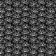 Tkanina 10361 | coral black and white