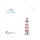 Tkanina 10421 | lighthouse