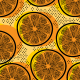 Tkanina 10451 | pomarańcza