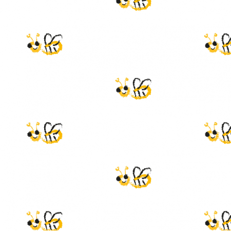 Tkanina 10452 | lITTLE bees