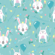 Fabric 10458 | króliczki