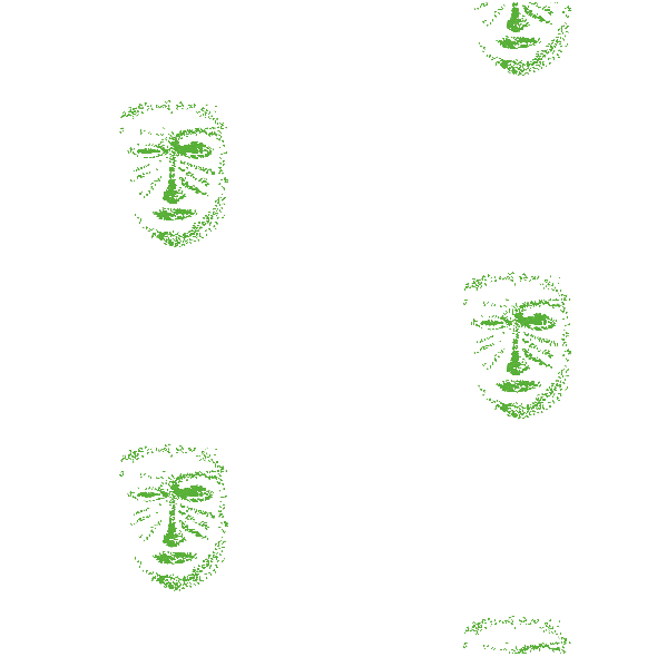 Tkanina 10460 | green mask