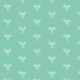Tkanina 10477 | little bird - WHITE and mint n02