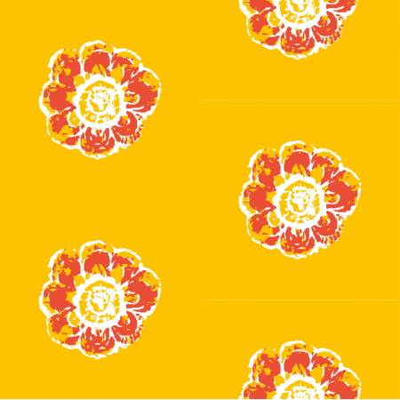 Fabric 10481 | Rustic flower 3