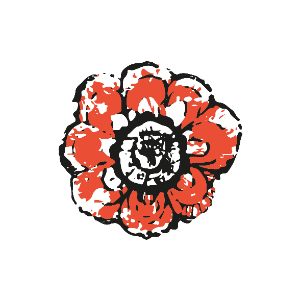 Tkanina 10503 | Rustic flower 5A
