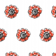 Tkanina 10503 | Rustic flower 5A