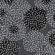 Fabric 10579 | Drop Circles - black & WHITE