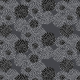 Tkanina 10579 | Drop Circles - black & WHITE