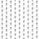 Tkanina 10599 | SUNFLOWER 1 - black and white pattern