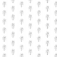 Tkanina 10600 | SUNFLOWER 1 - gray and white pattern