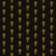 Fabric 10601 | SUNFLOWER 1 - black and YELLOW pattern
