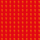 Tkanina 10603 | SUNFLOWER 1  - RED AND YELLOW pattern