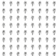 Fabric 10606 | SUNFLOWER 2 - gray and white pattern