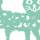 Tkanina 10768 | MINT CAT - pillow