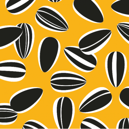 Tkanina 10907 | sunflower seeds
