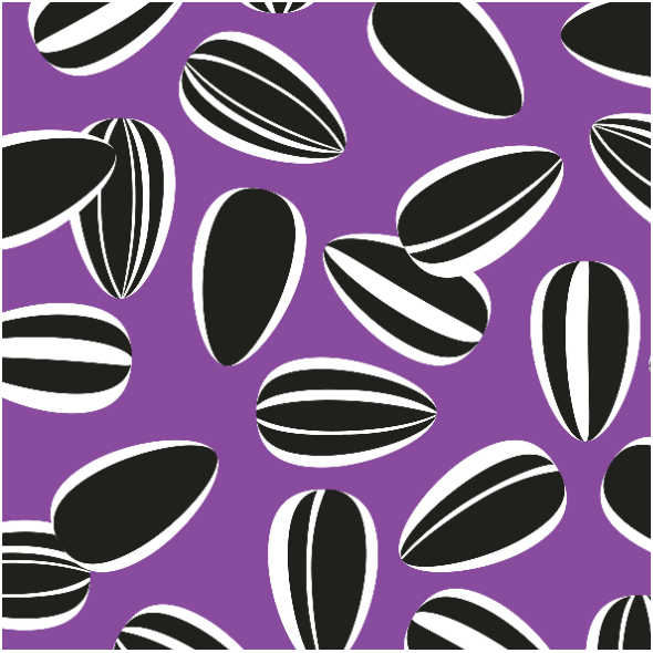 Tkanina 10909 | sunflower seeds