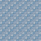 Fabric 10930 | Doodle kwiaty - pattern -blue