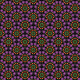 Tkanina 10944 | folk mandala purple