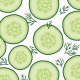 Fabric 10965 | cucumber salad