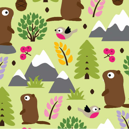 11146 | MARMOTS ON A MOUNTAIN GLADE