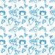 Tkanina 11228 | blue stains