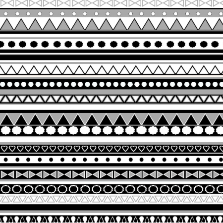 Tkanina 11264 | biało - czarny wzorek